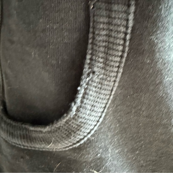 LULULEMON Full Zip Scuba Hoodie Hooded Jacket Heavy Black size 6 - Picture 5 of 6